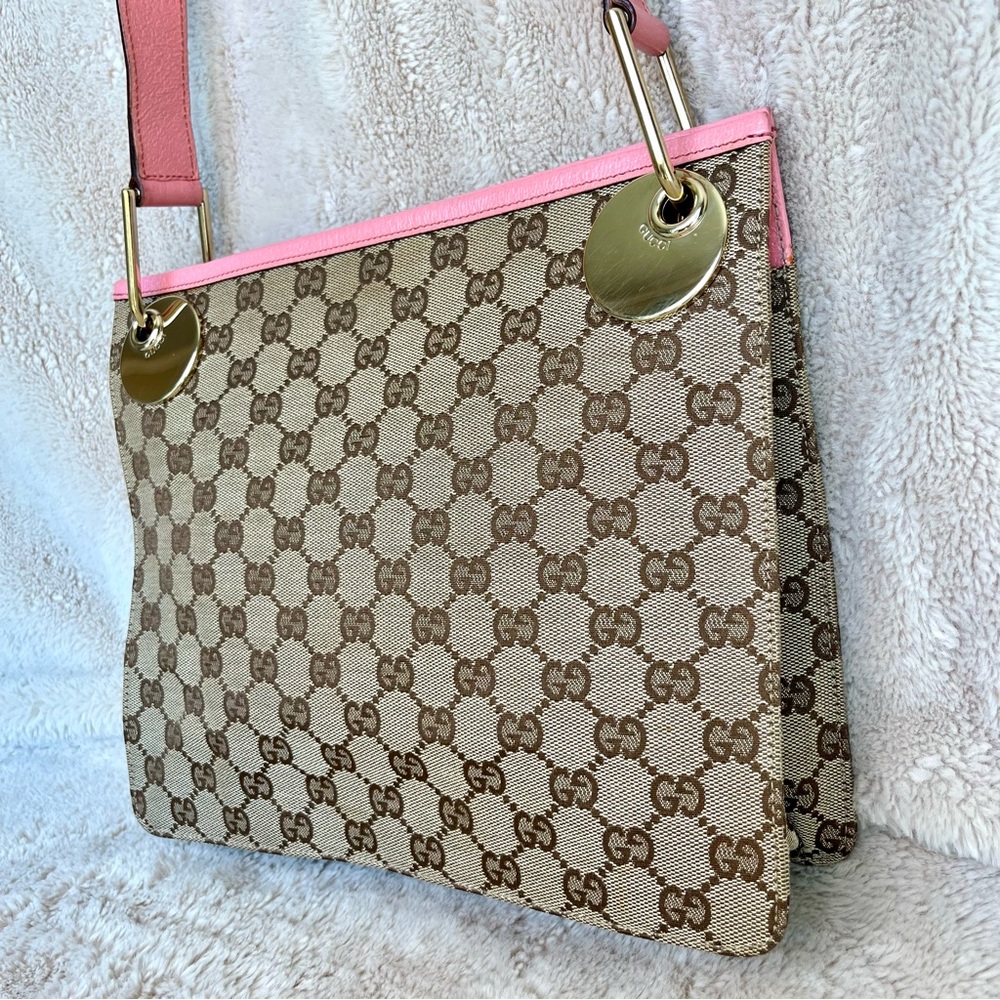 Gucci Gg Monogram Eclipse Crossbody Messenger Bag - image 7